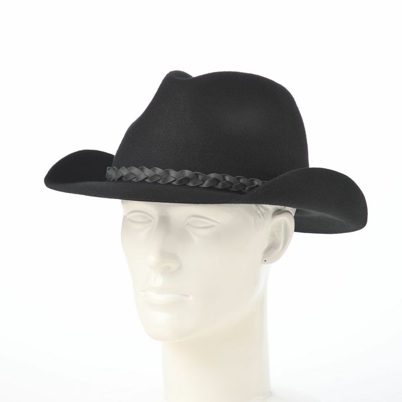 ノルのウエスタンハット Felt western（フェルトウエスタン） ブラック