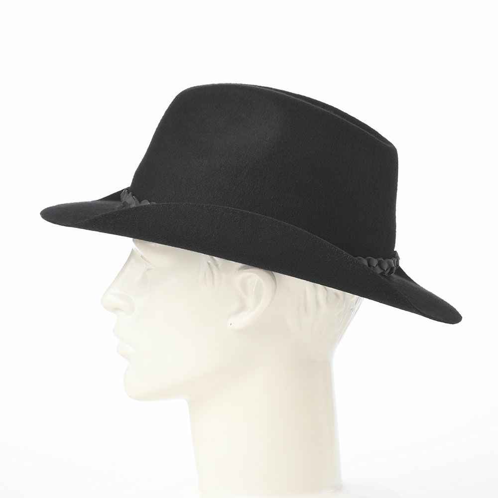 ノルのウエスタンハット Felt western（フェルトウエスタン） ブラック