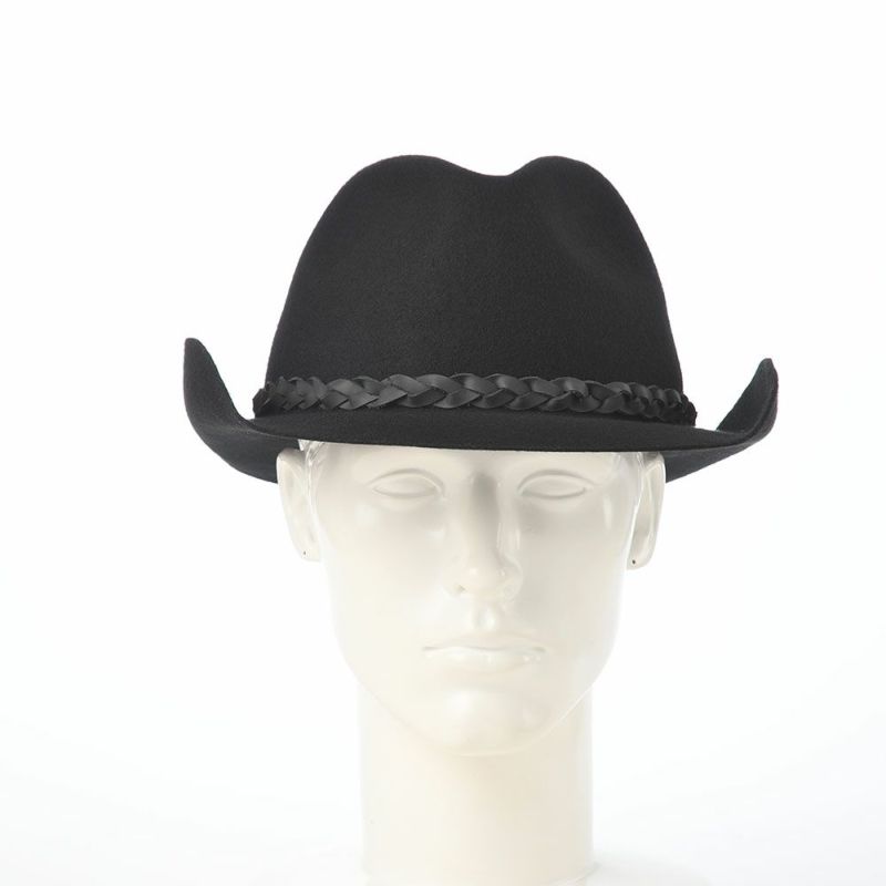 ノルのウエスタンハット Felt western（フェルトウエスタン） ブラック