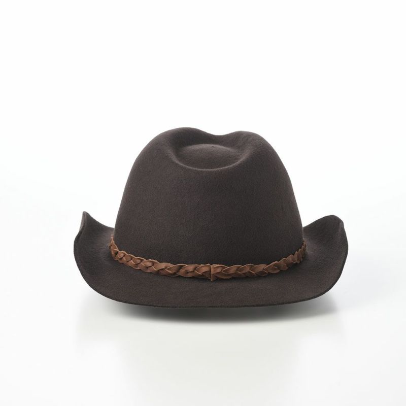 ノルのウエスタンハット Felt western（フェルトウエスタン） ブラウン