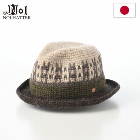 ノルのソフトハット Island hat（アイランド ハット） ブラウン