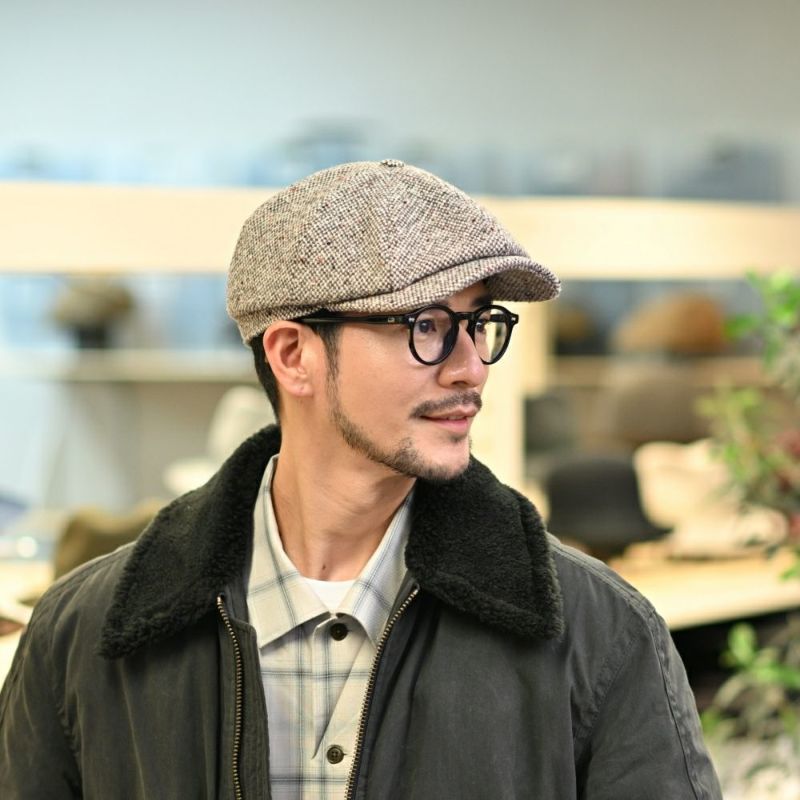 ヴィゲーンズのキャスケット Newsboy Classic Cap（ニュースボーイ クラシックキャップ）W102389 ベージュ