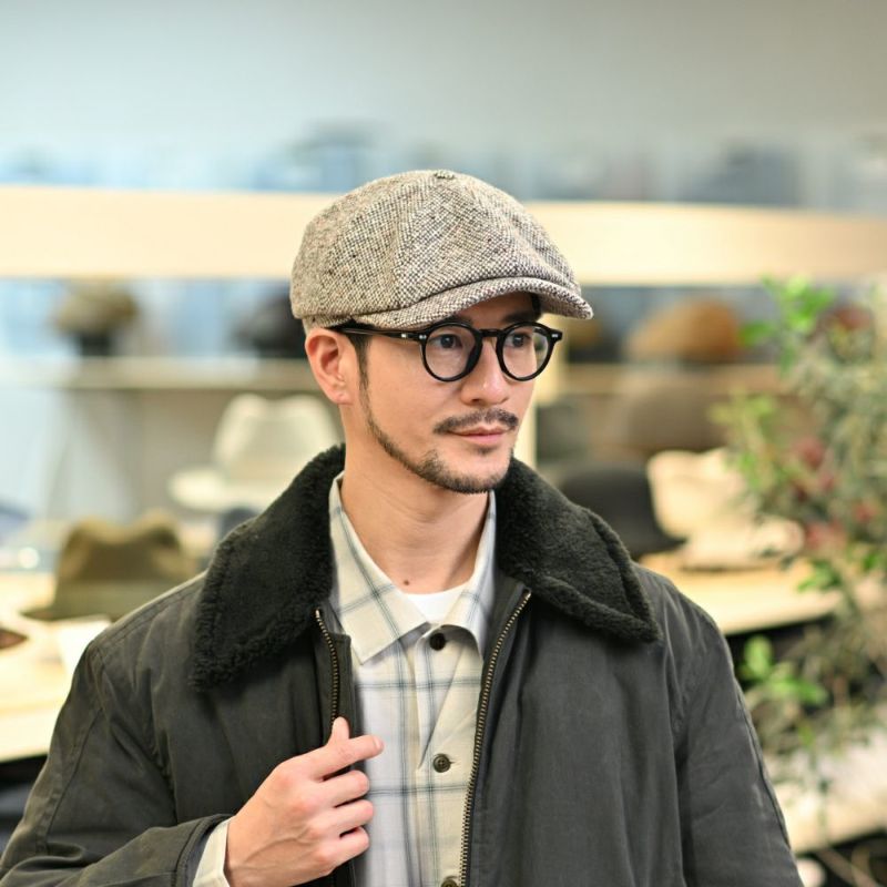 ヴィゲーンズのキャスケット Newsboy Classic Cap（ニュースボーイ クラシックキャップ）W102389 ベージュ