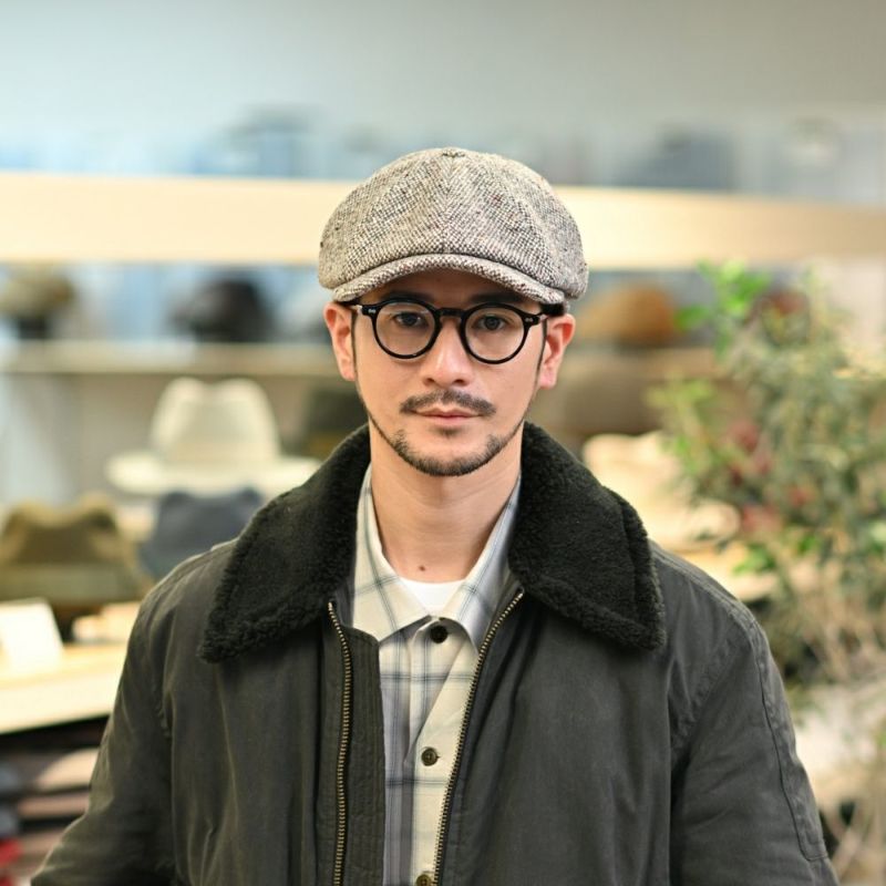 ヴィゲーンズのキャスケット Newsboy Classic Cap（ニュースボーイ クラシックキャップ）W102389 ベージュ