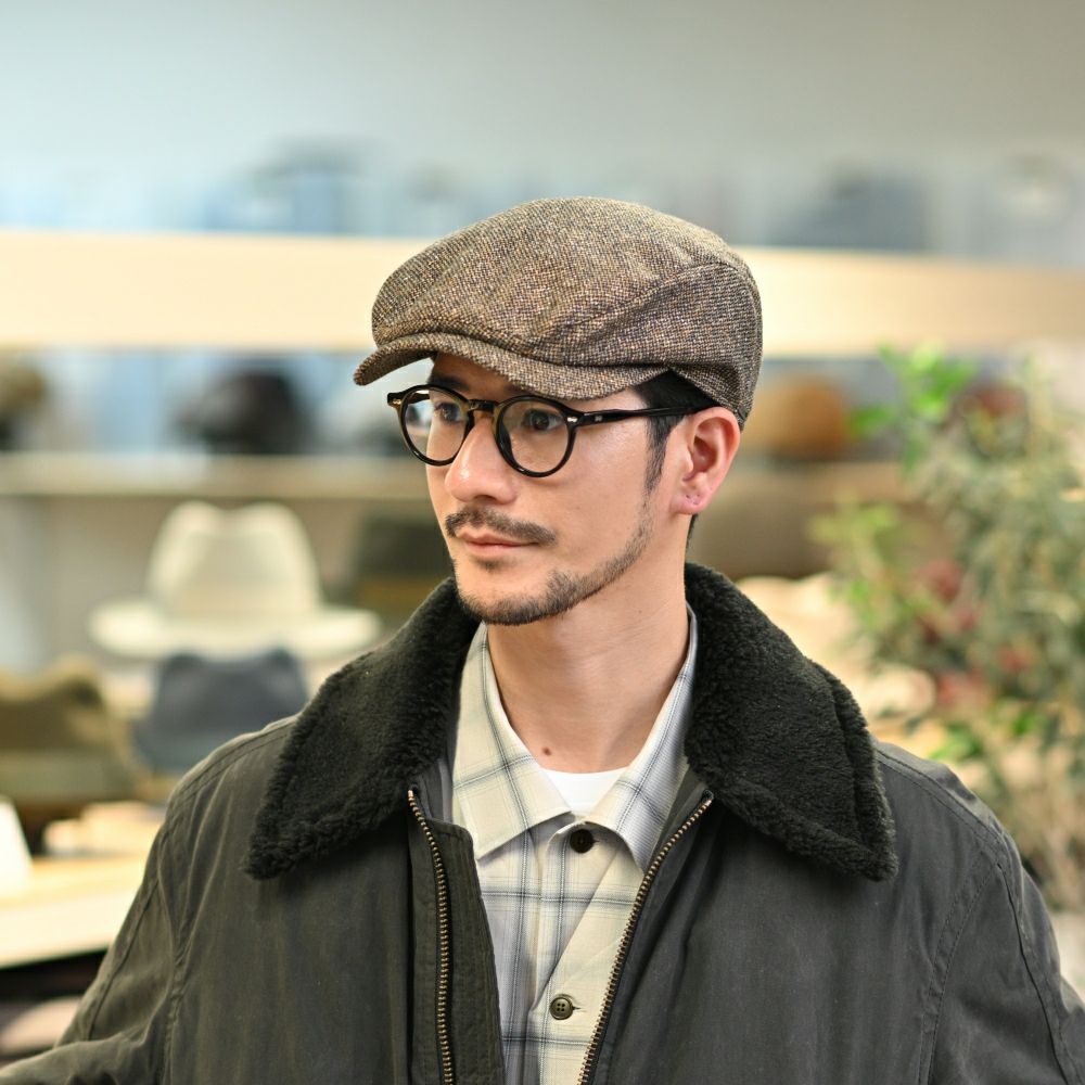 ヴィゲーンズのハンチング Ivy Contemporary Cap（アイビー コンテンポラリーキャップ）W102391 ブラウン