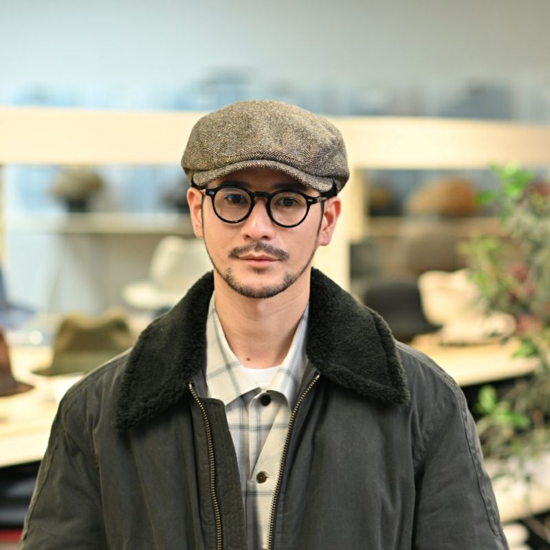 ヴィゲーンズのハンチング Ivy Contemporary Cap（アイビー コンテンポラリーキャップ）W102391 ブラウン