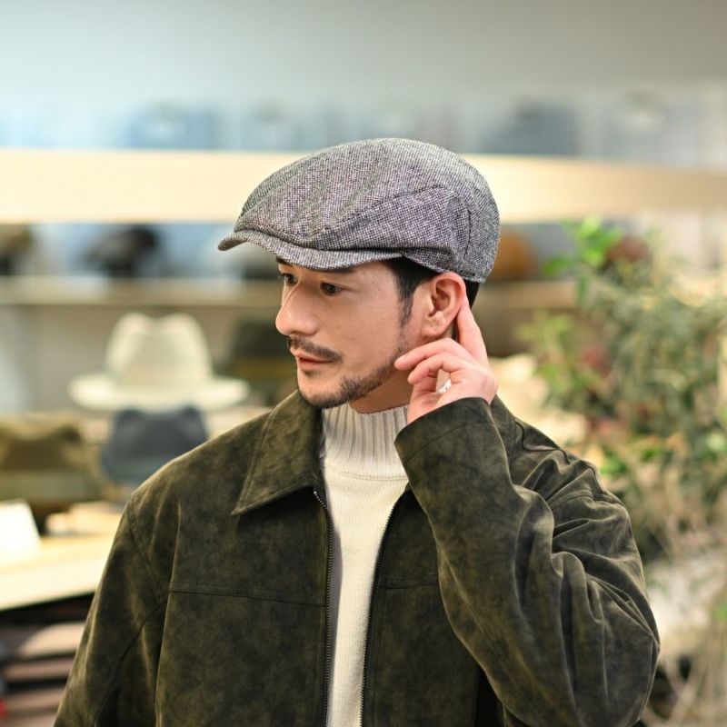 ヴィゲーンズのハンチング Ivy Contemporary Cap（アイビー コンテンポラリーキャップ）W102391 グレー