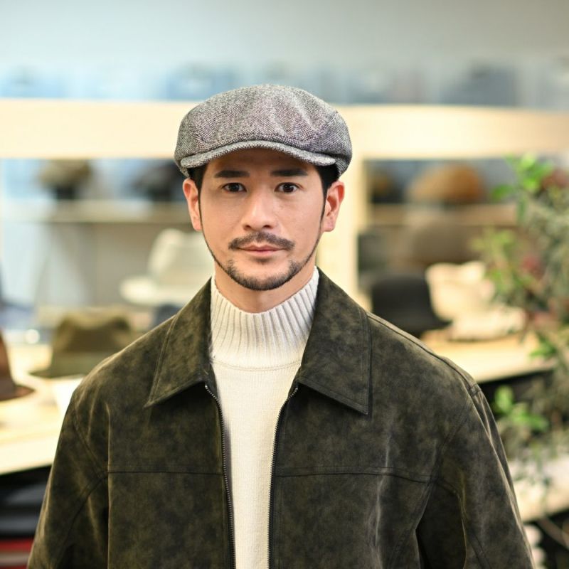 ヴィゲーンズのハンチング Ivy Contemporary Cap（アイビー コンテンポラリーキャップ）W102391 グレー