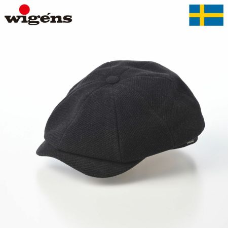 ヴィゲーンズのキャスケット Newsboy Classic Cap（ニュースボーイ クラシックキャップ）W102393 ブラック