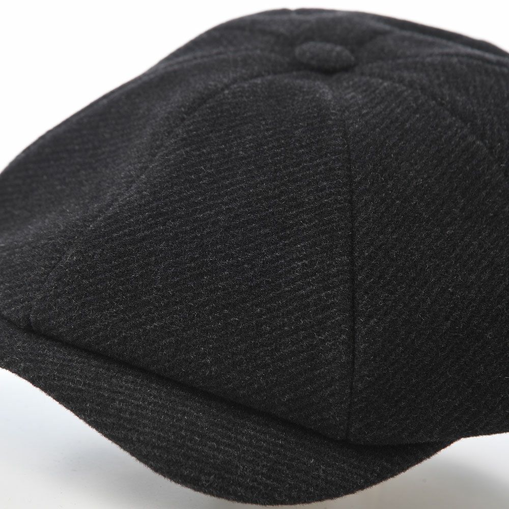 ヴィゲーンズのキャスケット Newsboy Classic Cap（ニュースボーイ クラシックキャップ）W102393 ブラック