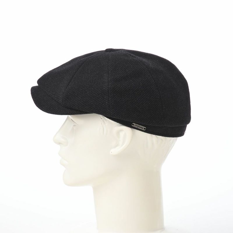 ヴィゲーンズのキャスケット Newsboy Classic Cap（ニュースボーイ クラシックキャップ）W102393 ブラック