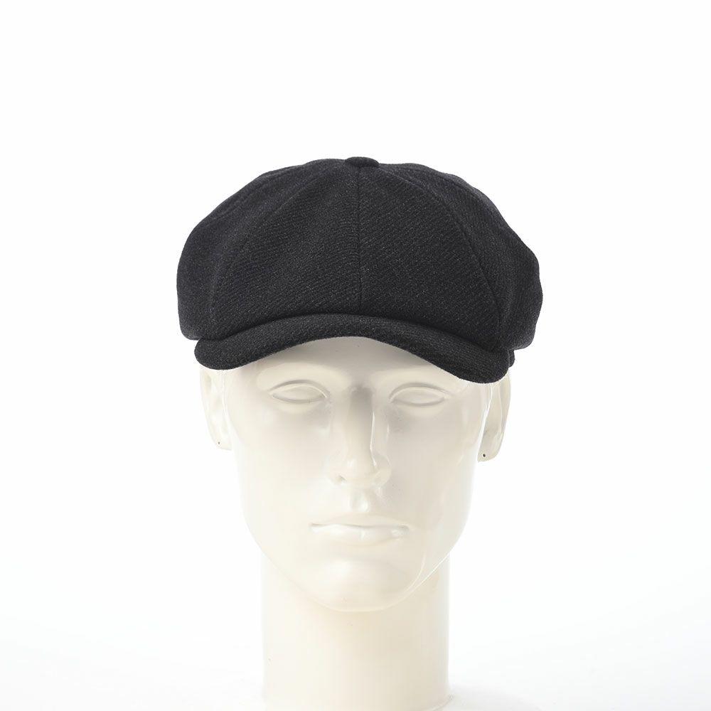 ヴィゲーンズのキャスケット Newsboy Classic Cap（ニュースボーイ クラシックキャップ）W102393 ブラック