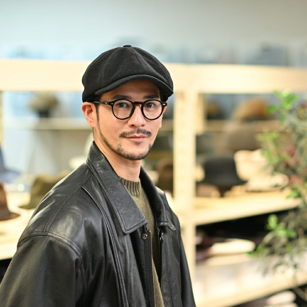 ヴィゲーンズのキャスケット Newsboy Classic Cap（ニュースボーイ クラシックキャップ）W102393 ブラック