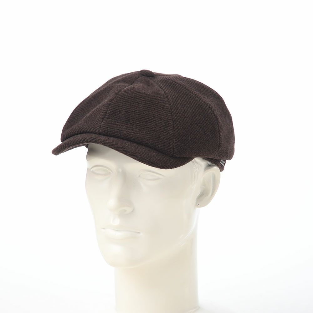ヴィゲーンズのキャスケット Newsboy Classic Cap（ニュースボーイ クラシックキャップ）W102393 ブラウン