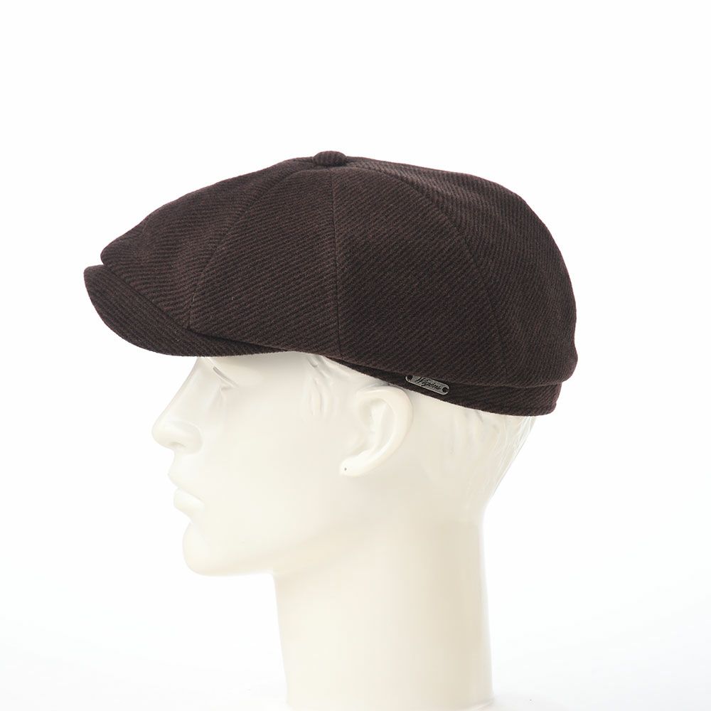 ヴィゲーンズのキャスケット Newsboy Classic Cap（ニュースボーイ クラシックキャップ）W102393 ブラウン