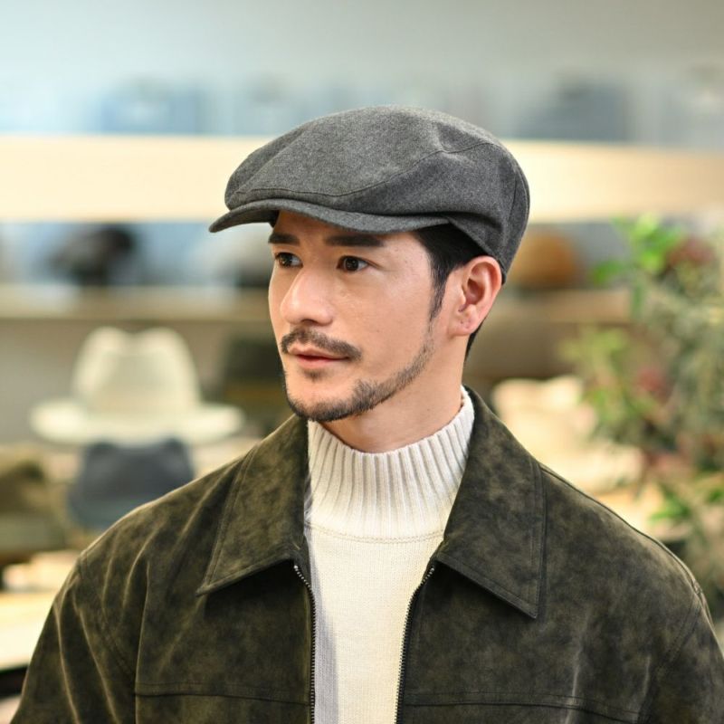 ヴィゲーンズのハンチング Ivy Contemporary Cap（アイビー コンテンポラリーキャップ）W102395 グレー