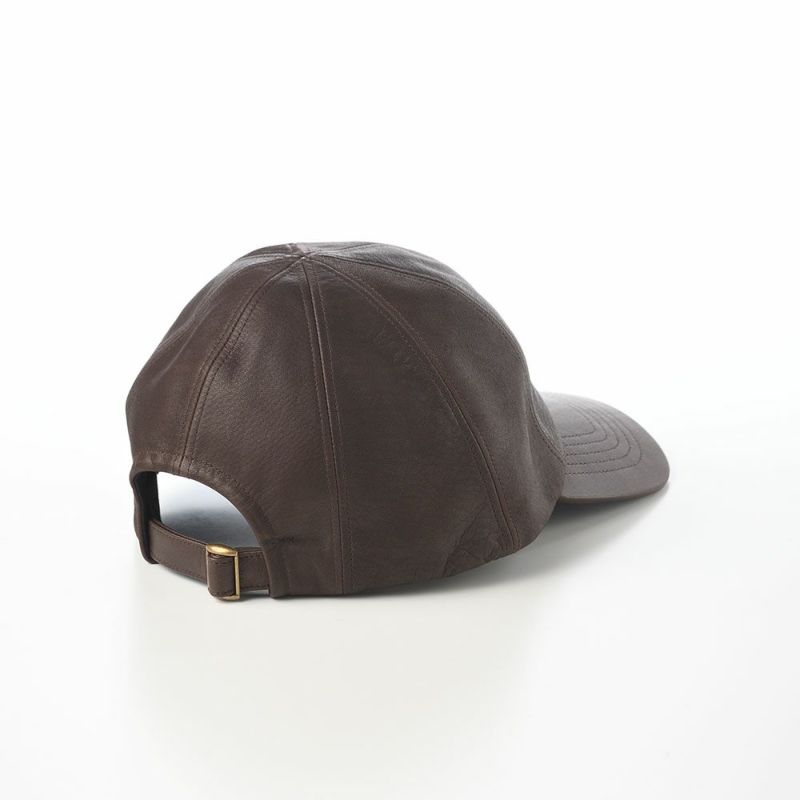 ノックスのキャップ 8panel Leather Cap（8パネル レザー キャップ） ブラウン