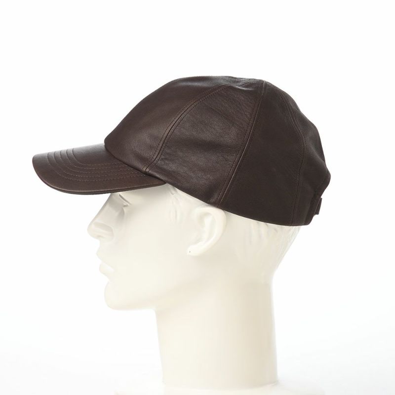 ノックスのキャップ 8panel Leather Cap（8パネル レザー キャップ） ブラウン