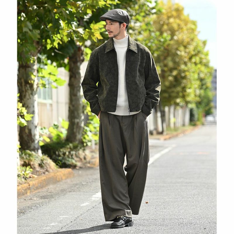 ノックスのハンチング Leather Ivy Cap（レザー アイビーキャップ） ブラウン