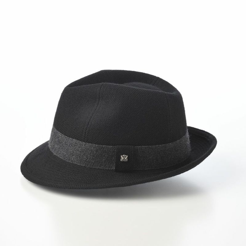 ノックスのソフトハット Wool Serge Windsor（ウールサージ ウインザー） ブラック