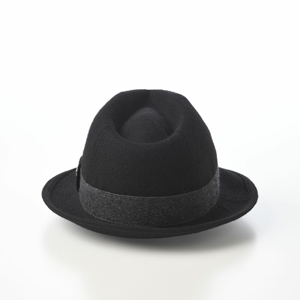 ノックスのソフトハット Wool Serge Windsor（ウールサージ ウインザー） ブラック