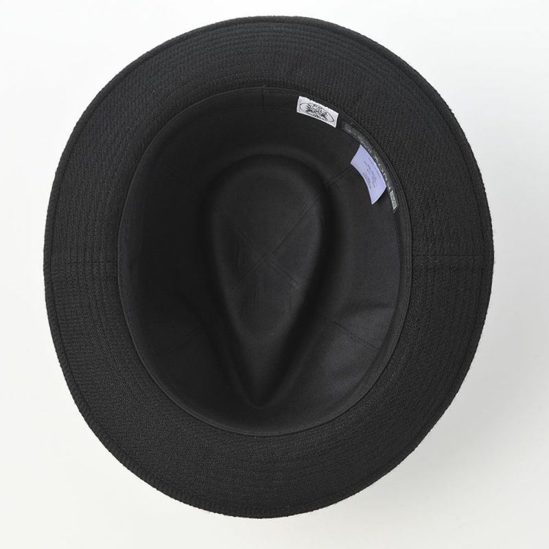 ノックスのソフトハット Wool Serge Windsor（ウールサージ ウインザー） ブラック