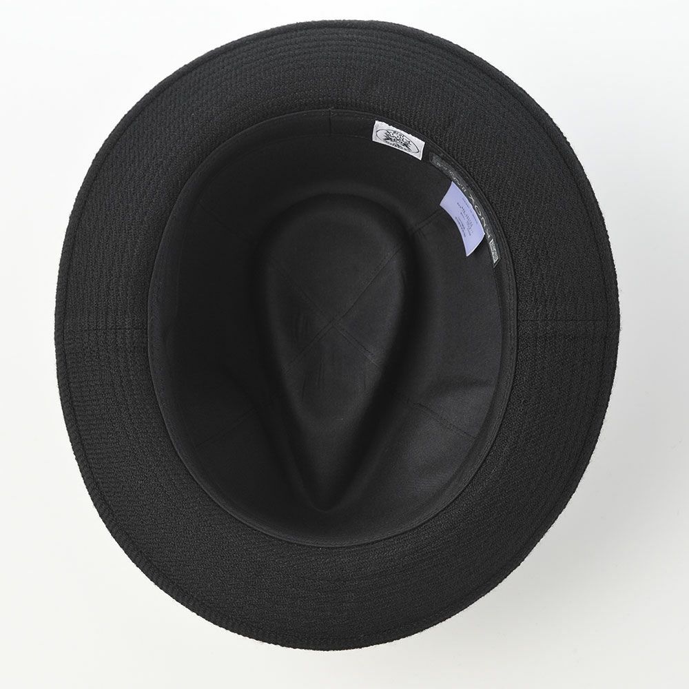 ノックスのソフトハット Wool Serge Windsor（ウールサージ ウインザー） ブラック