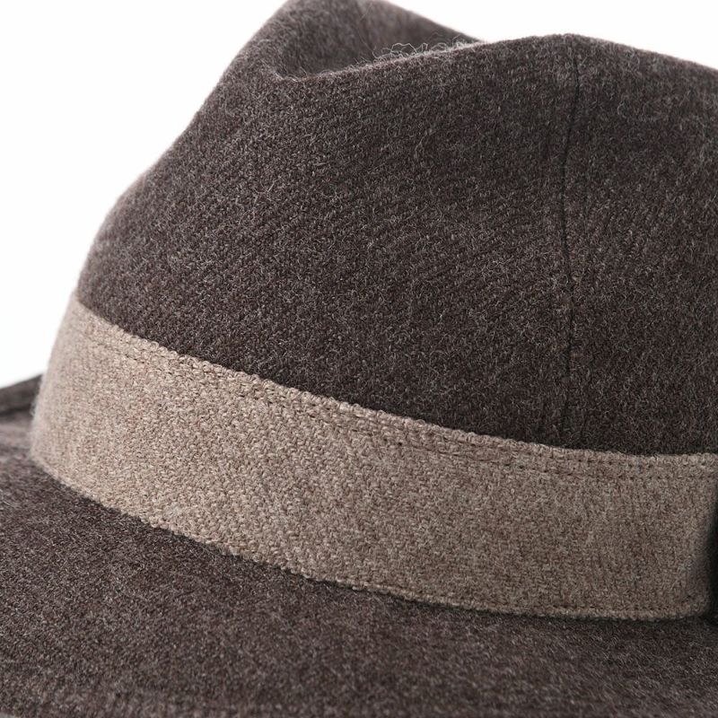 ノックスのソフトハット Wool Serge Windsor（ウールサージ ウインザー） ブラウン