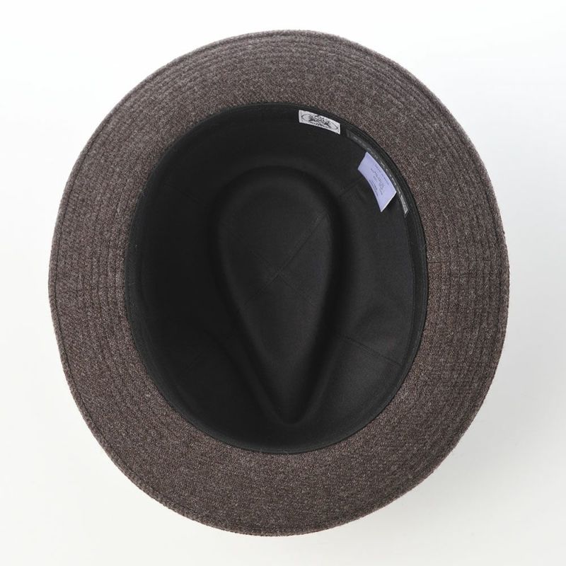 ノックスのソフトハット Wool Serge Windsor（ウールサージ ウインザー） ブラウン