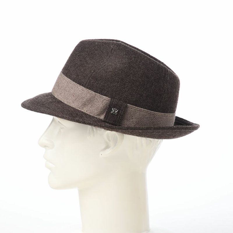 ノックスのソフトハット Wool Serge Windsor（ウールサージ ウインザー） ブラウン