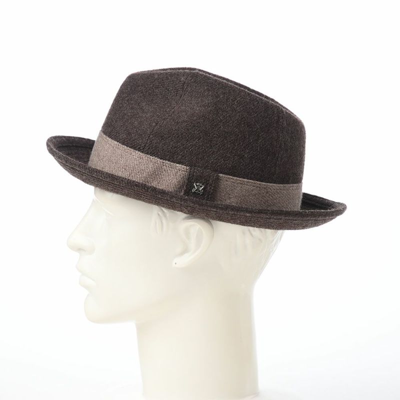 ノックスのソフトハット Wool Serge Windsor（ウールサージ ウインザー） ブラウン