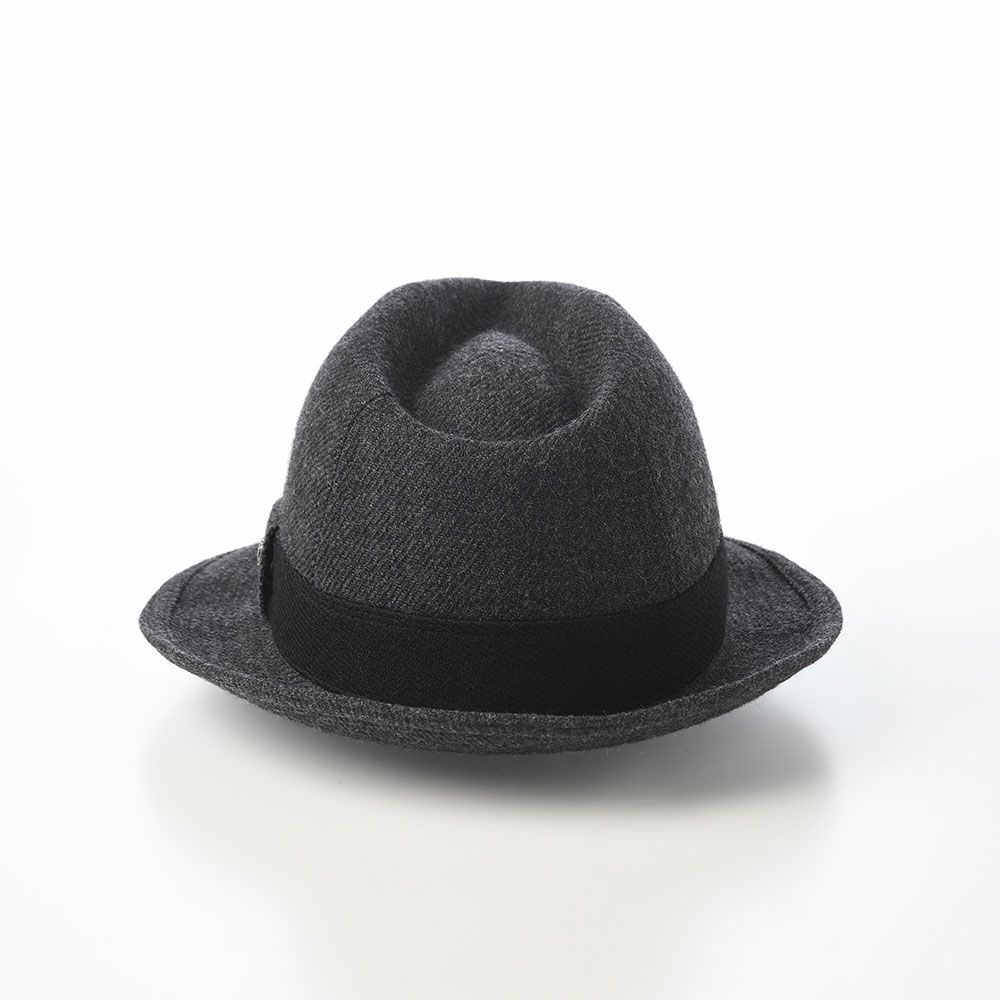 ノックスのソフトハット Wool Serge Windsor（ウールサージ ウインザー） チャコール