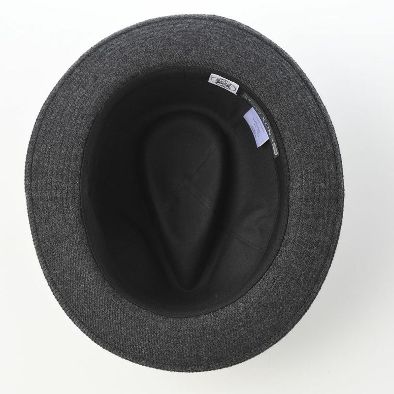 ノックスのソフトハット Wool Serge Windsor（ウールサージ ウインザー） チャコール