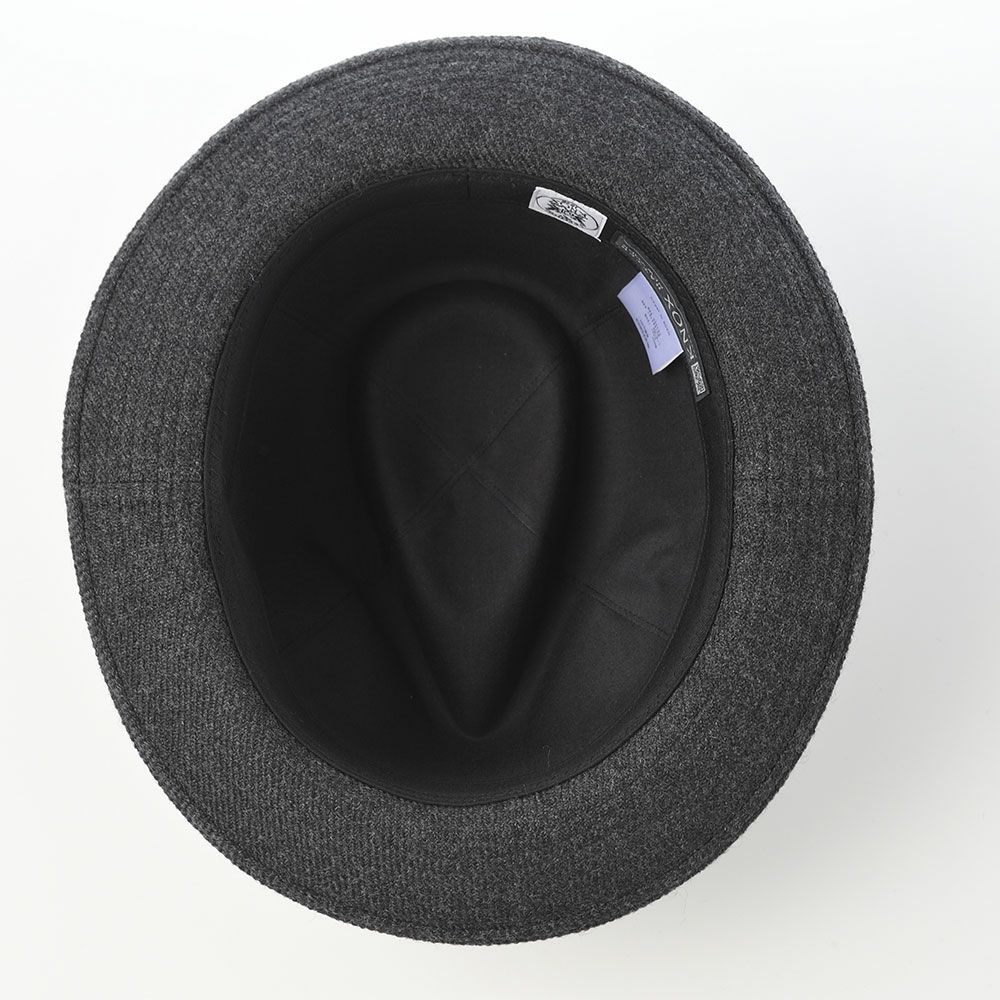 ノックスのソフトハット Wool Serge Windsor（ウールサージ ウインザー） チャコール
