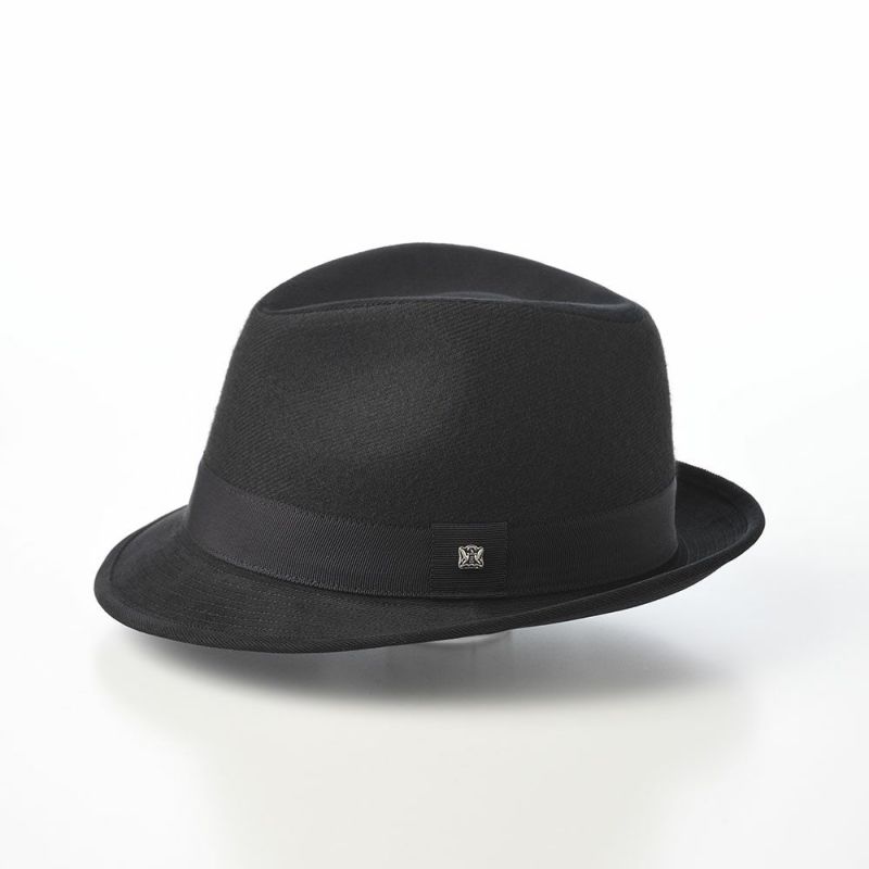 ノックスのソフトハット Melange Serge Corduroy Lescaut（メランジサージ コーデュロイ レスコー）922607R ブラック