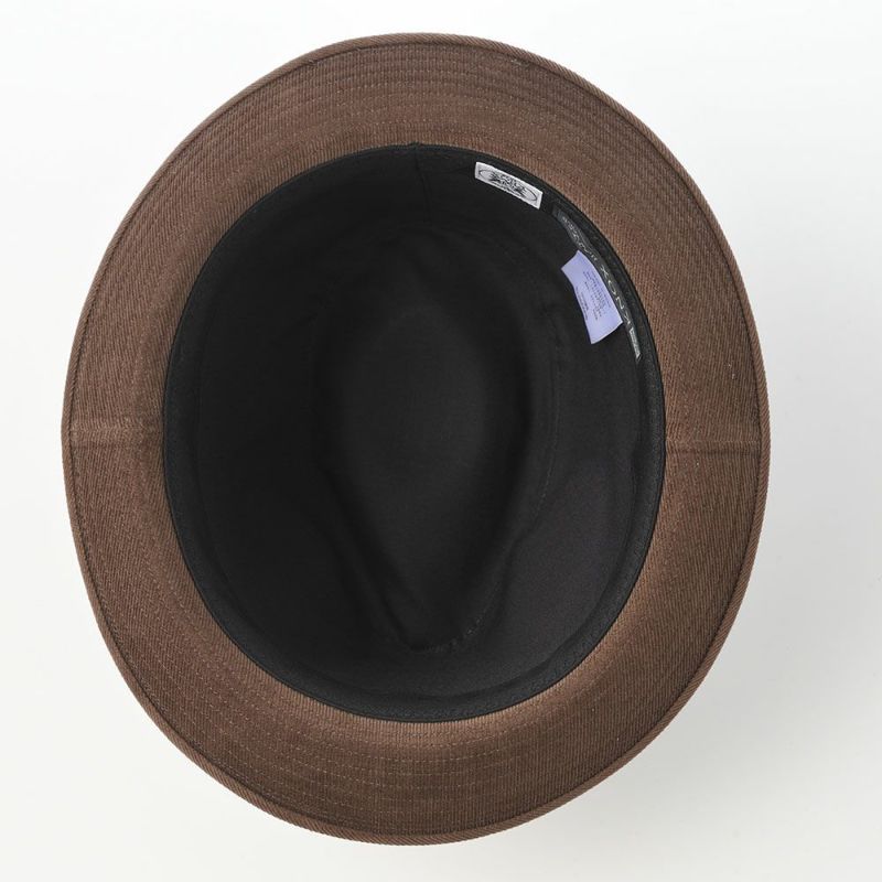 ノックスのソフトハット Melange Serge Corduroy Lescaut（メランジサージ コーデュロイ レスコー）922607R ブラウン