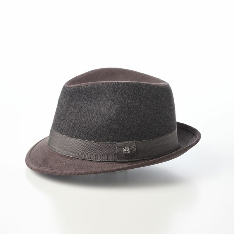 ノックスのソフトハット Melange Serge Corduroy Lescaut（メランジサージ コーデュロイ レスコー）922607R チャコール