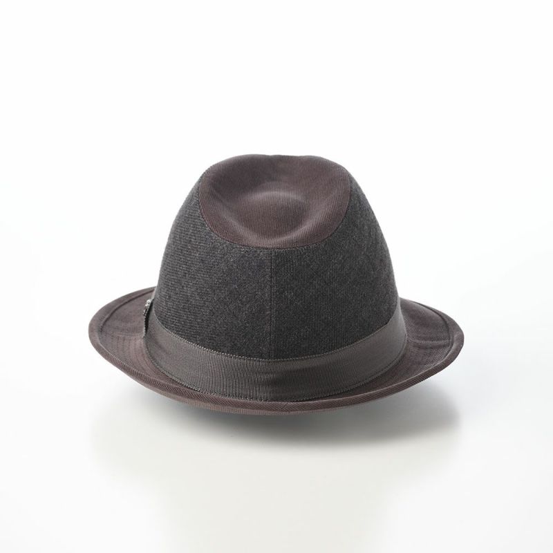 ノックスのソフトハット Melange Serge Corduroy Lescaut（メランジサージ コーデュロイ レスコー）922607R チャコール