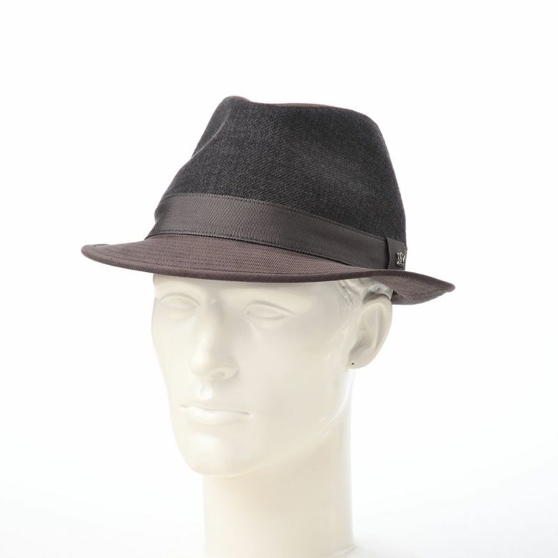 ノックスのソフトハット Melange Serge Corduroy Lescaut（メランジサージ コーデュロイ レスコー）922607R チャコール