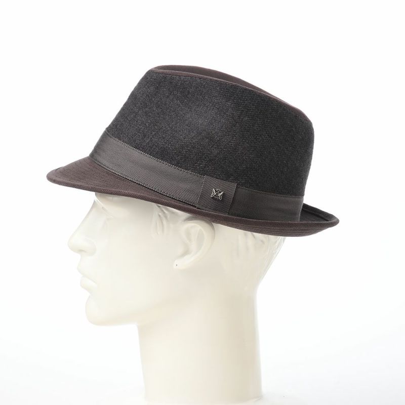 ノックスのソフトハット Melange Serge Corduroy Lescaut（メランジサージ コーデュロイ レスコー）922607R チャコール