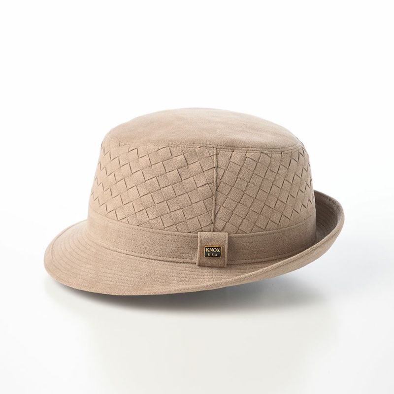 ノックスのソフトハット Suede Combination Soft Hat（スエード コンビネーション ソフトハット） ベージュ