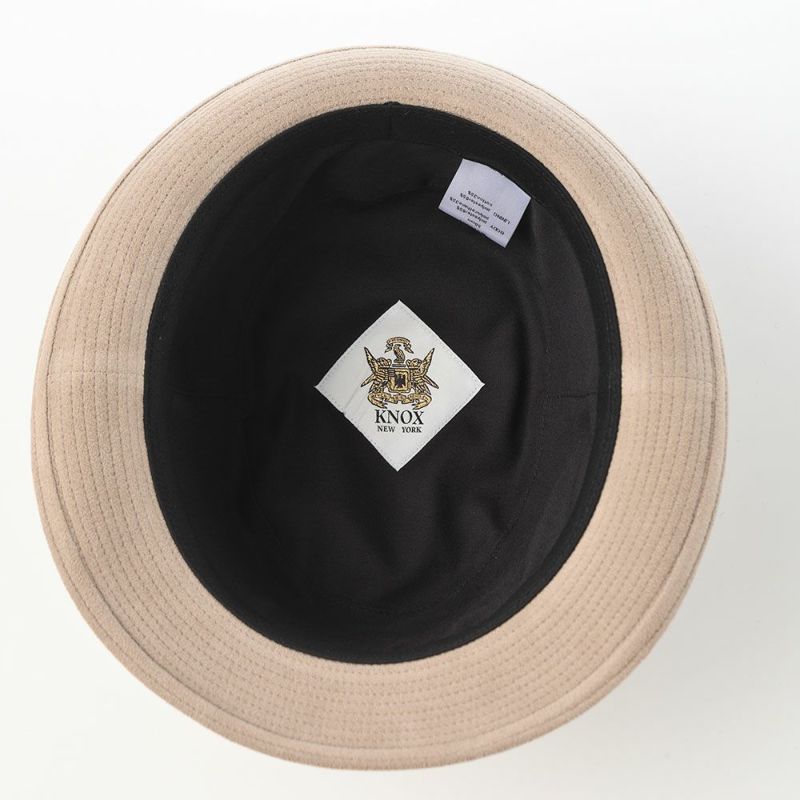 ノックスのソフトハット Suede Combination Soft Hat（スエード コンビネーション ソフトハット） ベージュ