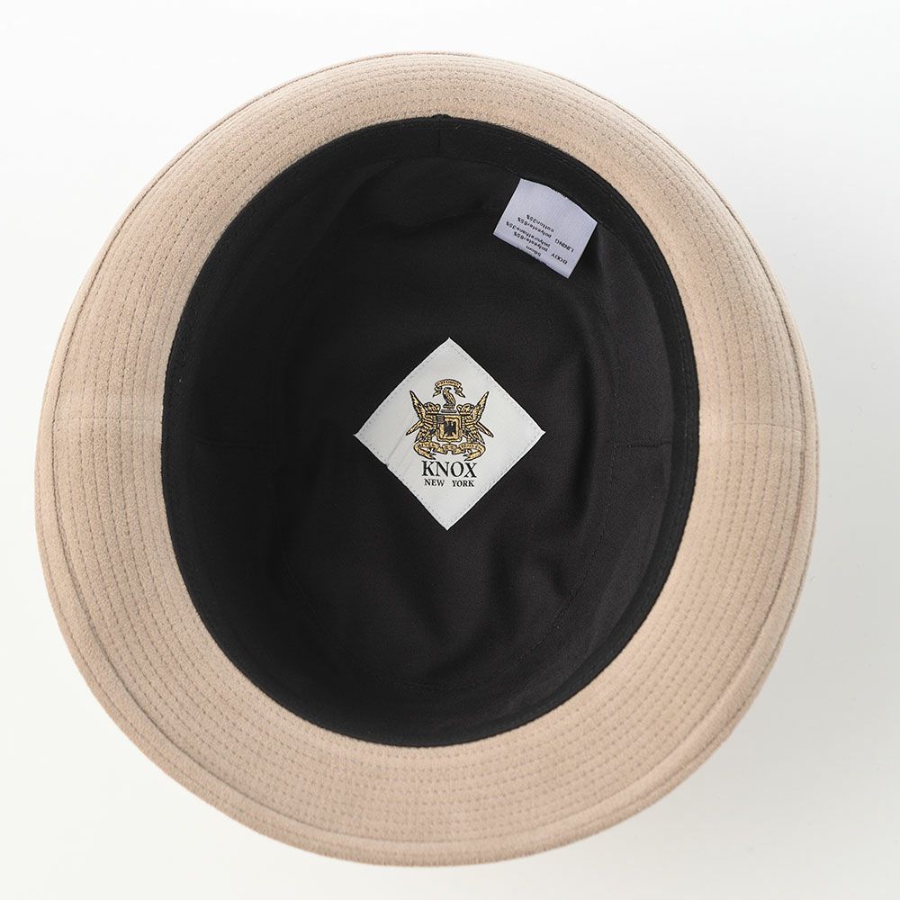 ノックスのソフトハット Suede Combination Soft Hat（スエード コンビネーション ソフトハット） ベージュ