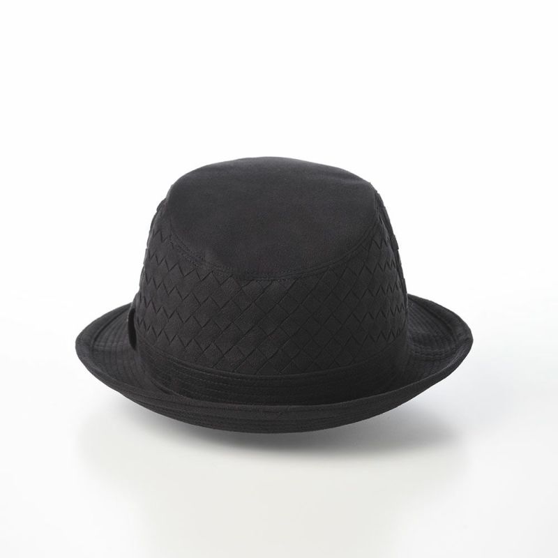 ノックスのソフトハット Suede Combination Soft Hat（スエード コンビネーション ソフトハット） ブラック