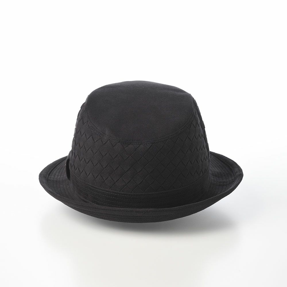 ノックスのソフトハット Suede Combination Soft Hat（スエード コンビネーション ソフトハット） ブラック