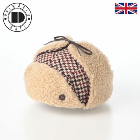 ダスマルカの飛行帽 Mylo（マイロ） ブラウンチェック