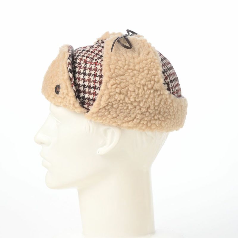 ダスマルカの飛行帽 Mylo（マイロ） ブラウンチェック