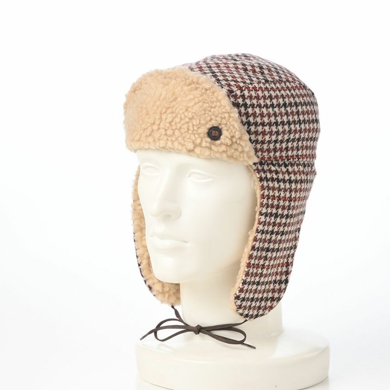 ダスマルカの飛行帽 Mylo（マイロ） ブラウンチェック