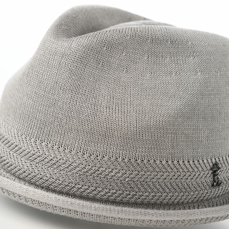 アースのソフトハット TM Short Brim Fedora（ショートブリム フェドラ） グレー