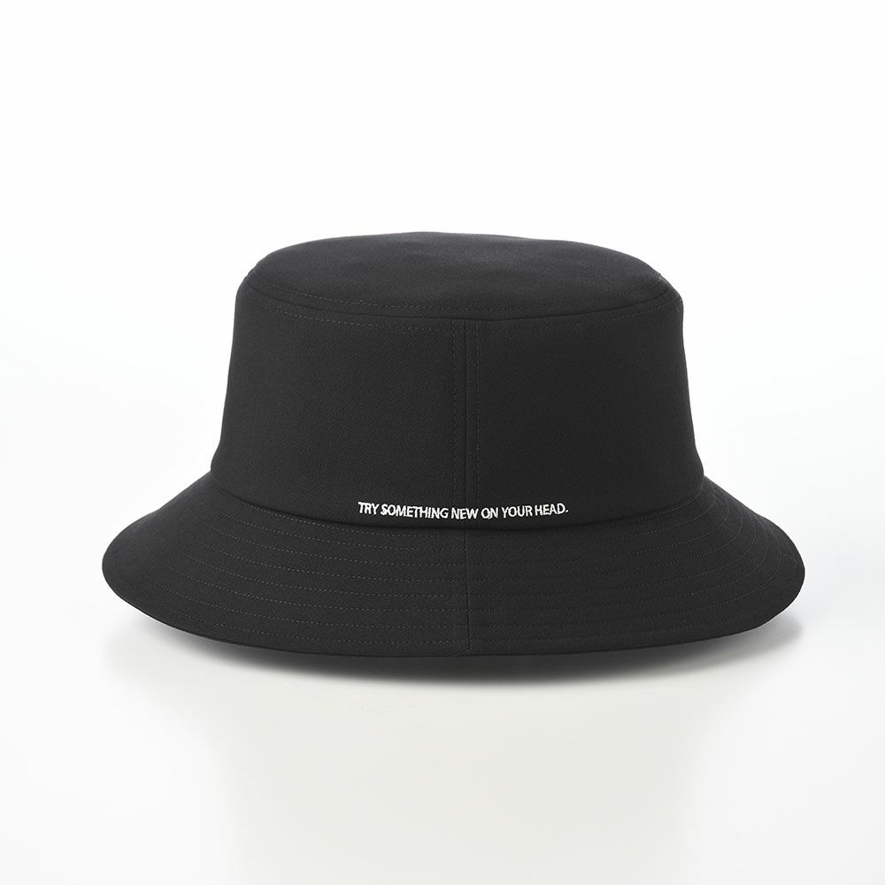 アースのバケットハット Message Bucket（メッセージバケット） ブラック
